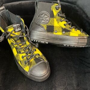 Converse woman High-Top Sneakers - Yellow and Black